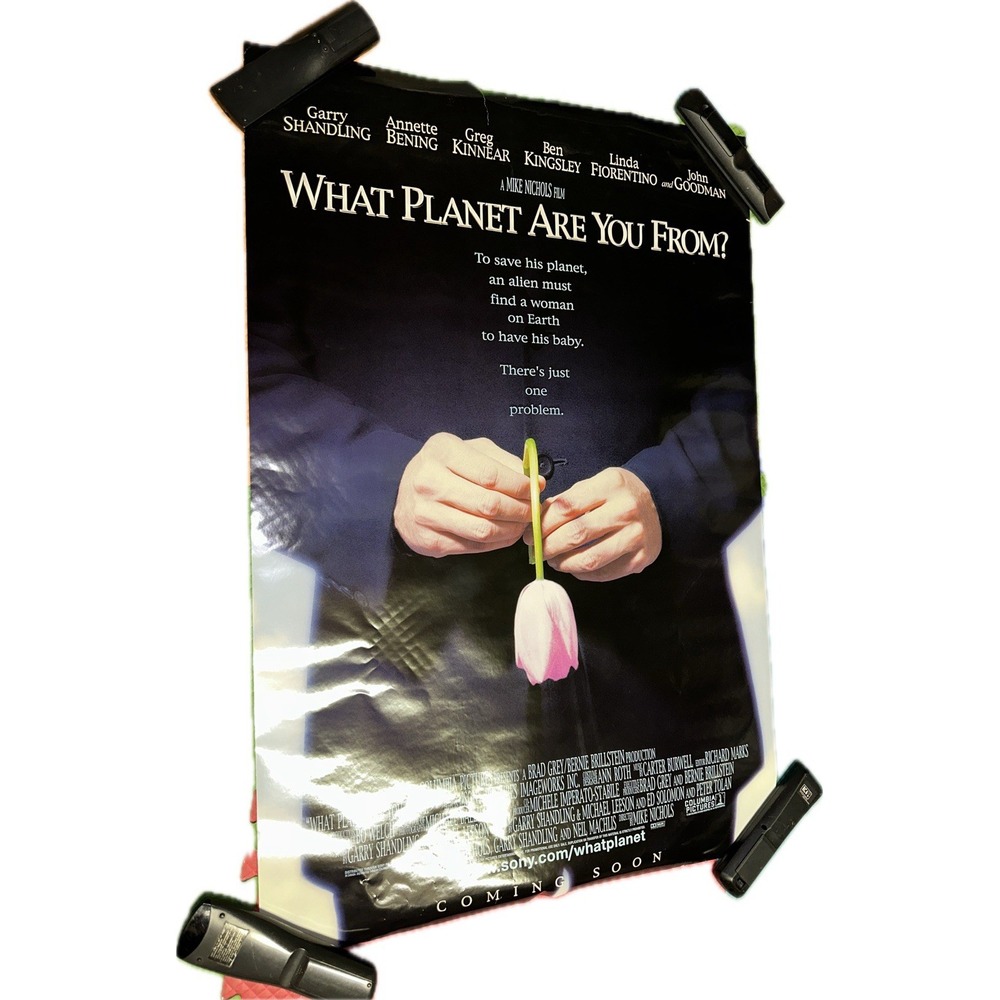 WHAT PLANET‎ ARE YOU FROM MOVIE POSTER GARRY SHANDLING
